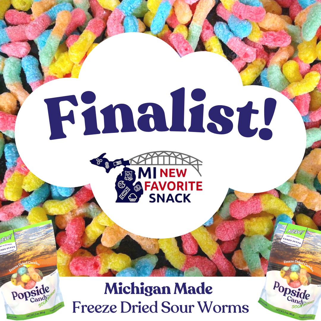 Popside Candy named finalist for 'MI New Favorite Snack' competition